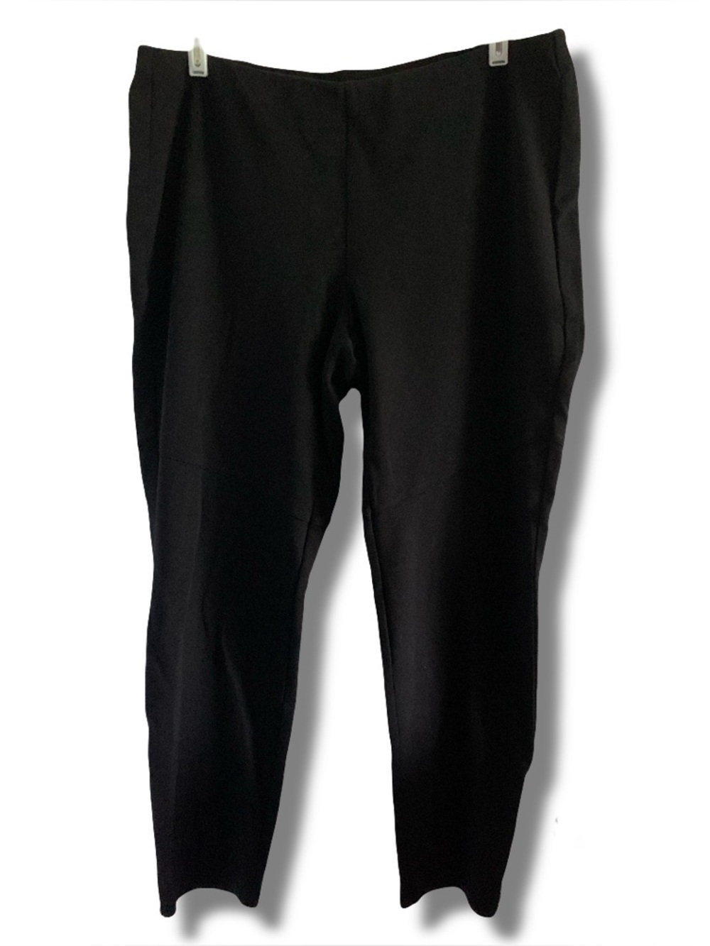 Eileen Fisher Black Ankle Zip Leggings Size Large